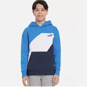 Brand New Puma Youth Blue Hoodie Size L (14/16)